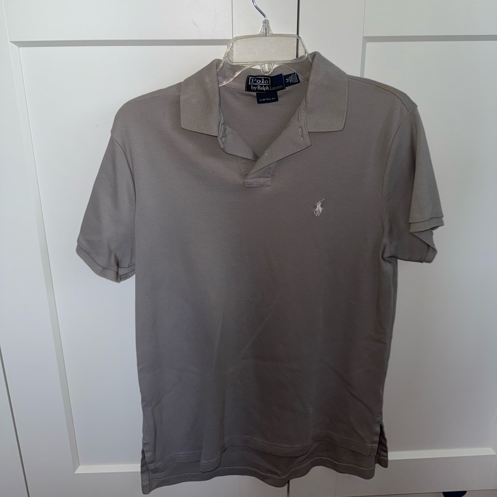 Polo by Ralph Lauren Men's Gray Polo Shirt